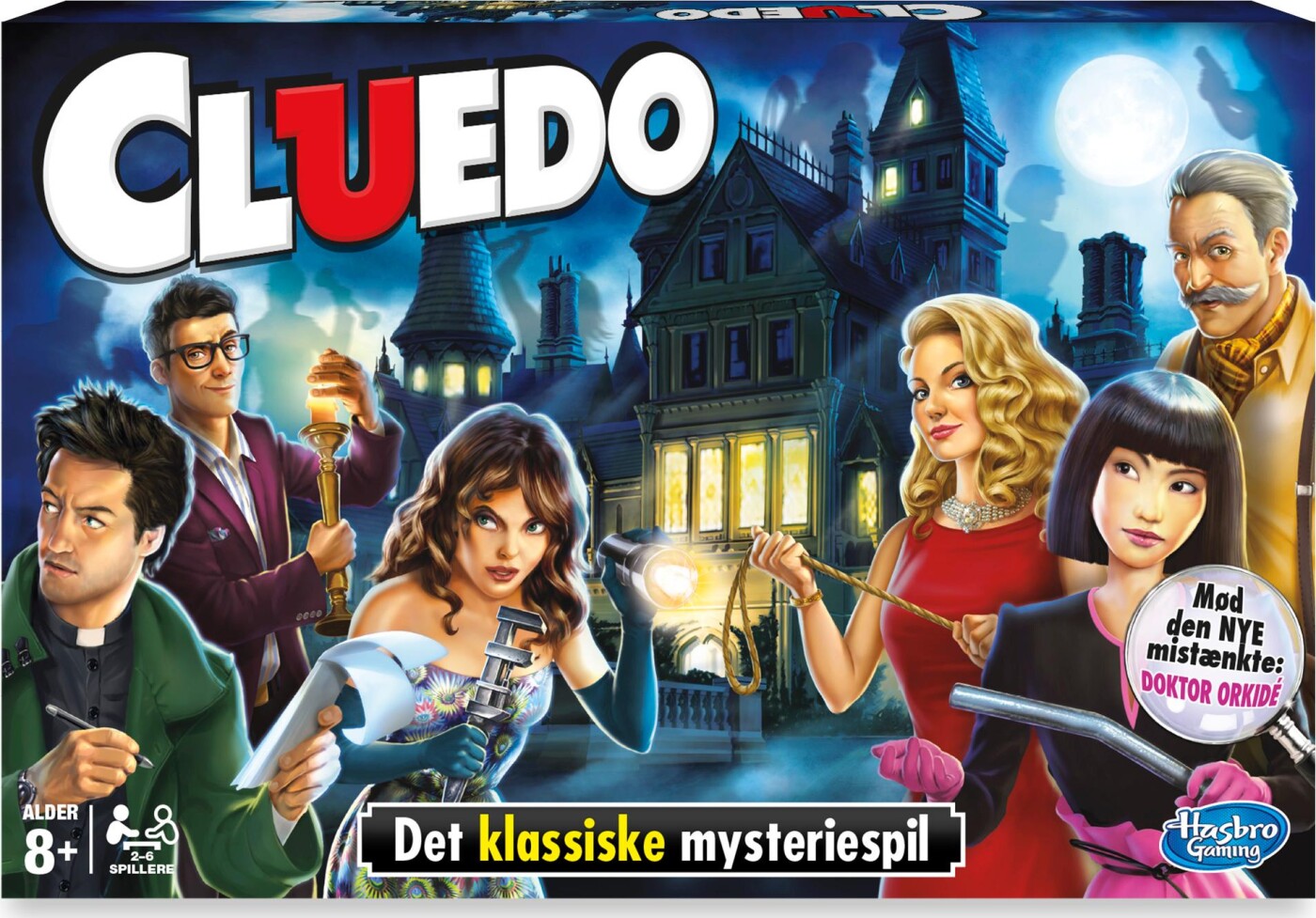 Cluedo Brætspil - Dansk - Hasbro