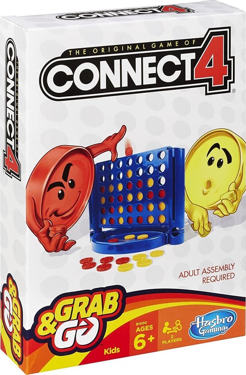 Connect 4 Grab And Go - Rejsepil - Hasbro