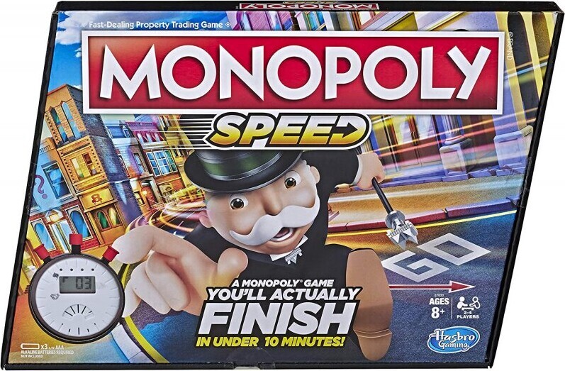 Monopoly Speed - Dansk - Hasbro