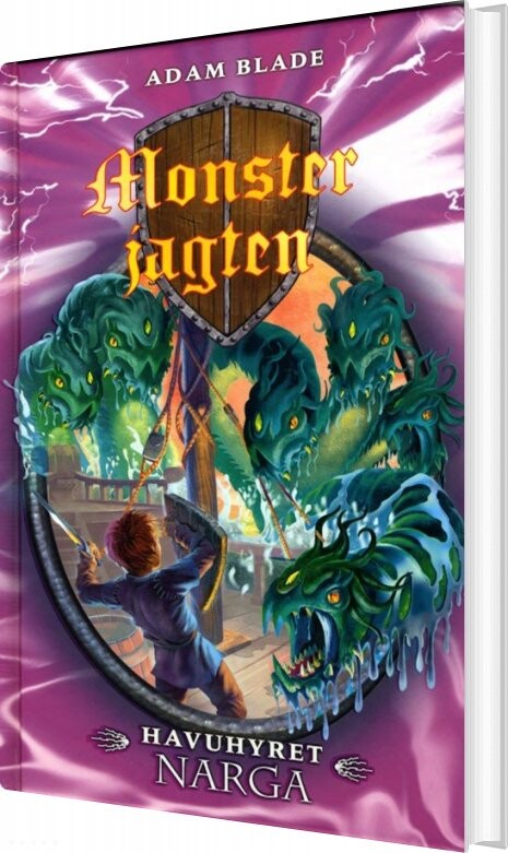 Monsterjagten 15 - Havuhyret Narga - Adam Blade - Bog - Gads Børnebøger