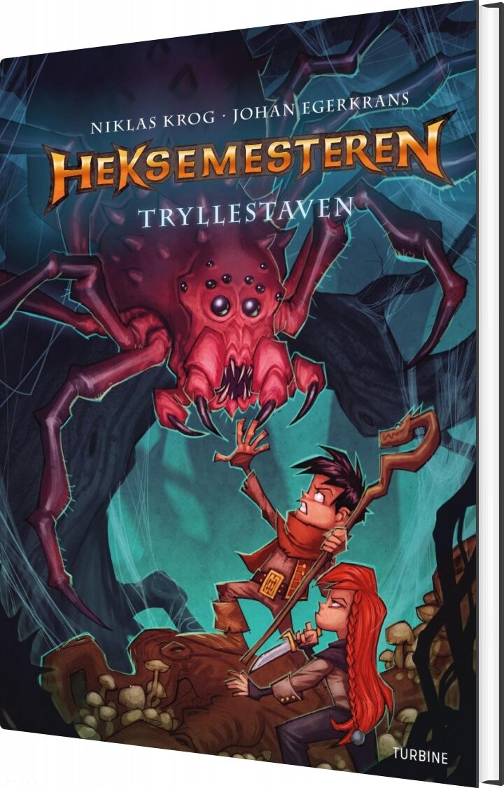 Heksemesteren  - Tryllestaven - Niklas Krog - Bog - Turbine