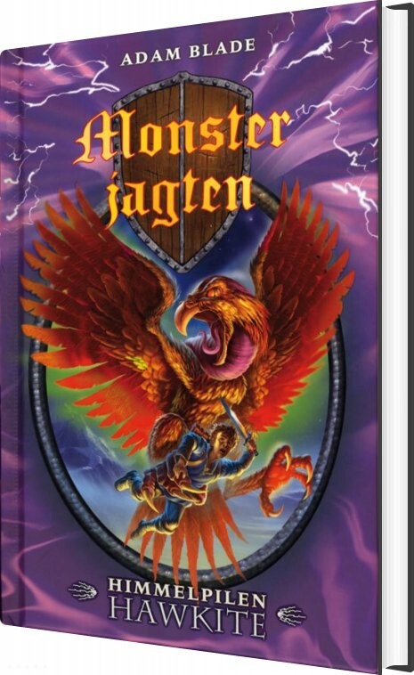 Monsterjagten 26 - Himmelpilen Hawkite - Adam Blade - Bog - Gads Børnebøger