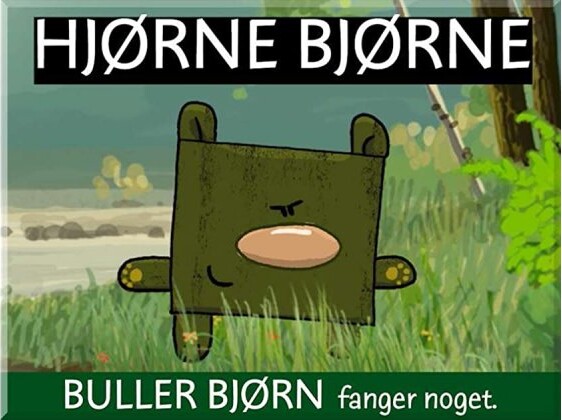 Hjørnebjørne - Buller Bjørn Fanger Noget - Bog - Buster Nordic