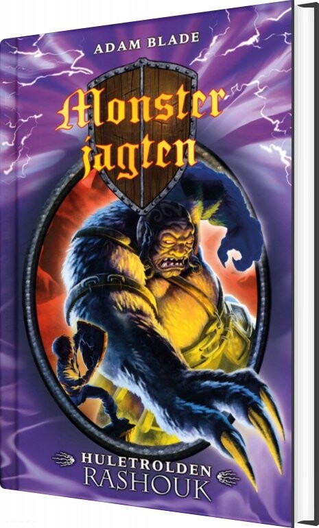 Monsterjagten 21 - Huletrolden Rashouk - Adam Blade - Bog - Gads Børnebøger