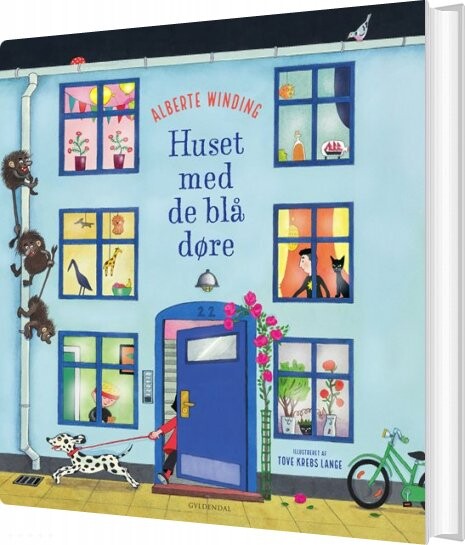 Huset Med De Blå Døre - Alberte Winding - Bog - Gyldendal