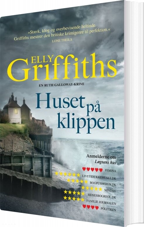 Huset På Klippen - Ruth Galloway Serien Nr. 3 - Elly Griffiths - Bog - Gads Forlag