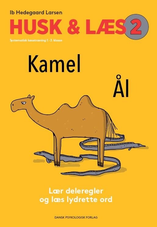 Husk & Læs 2 - Lær Deleregler Og Læs Lydrette Ord - 5 Stk. - Ib Hedegaard Larsen - Bog - Dansk Psykologisk Forlag
