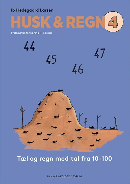 Husk & Regn 4 - Tæl Og Regn Med Tal Fra 10-100 - 5 Stk. - Ib Hedegaard Larsen - Bog - Dansk Psykologisk Forlag