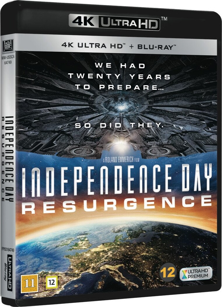 Independence Day 2 - Resurgence - 4K Blu-Ray