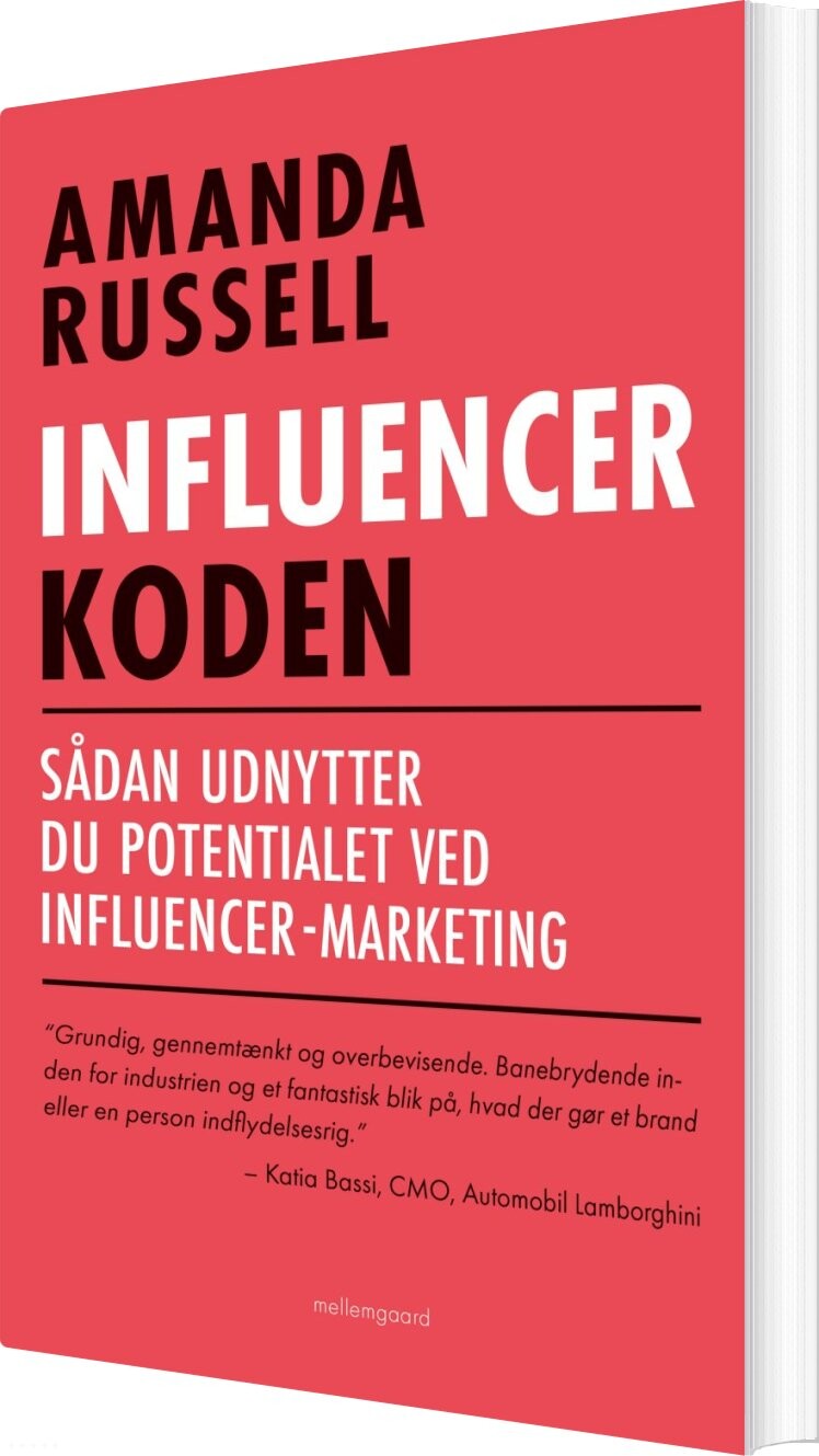 Influencer-koden - Amanda Russell - Bog - Mellemgaard