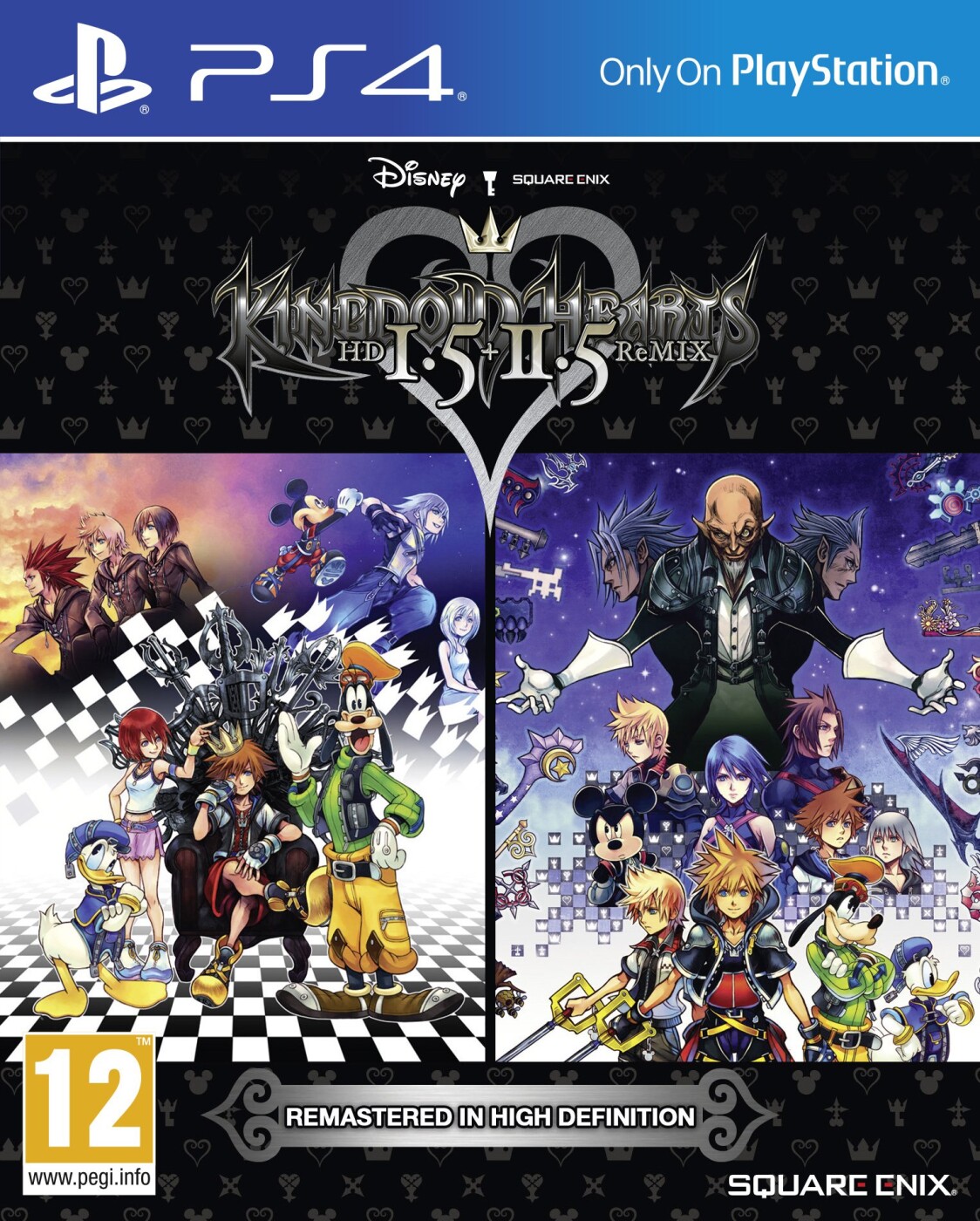 Kingdom Hearts Hd 1.5 + 2.5 Remix - PS4