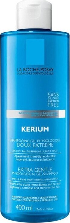 La Roche-posay - Kerium Extra Gentle Gel Shampoo 400 Ml - La Roche Posay