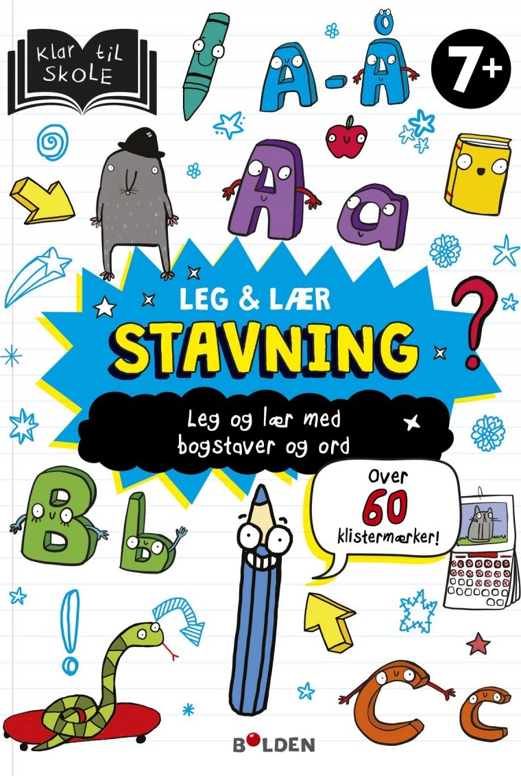 Leg Og Lær Aktivitetsbog - Stavning - Bog - Forlaget Bolden