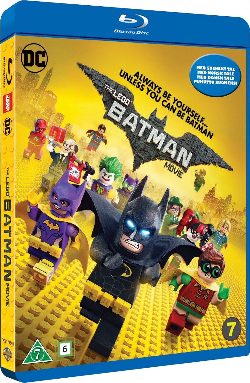 Lego Batman Filmen / The Lego Batman Movie - Blu-Ray