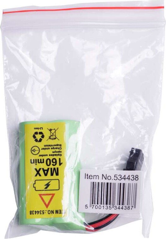 Li-ion Batteri Til Metal Beast Fjernstyrede Trucks - Techtoys - 7,4v 500 Mah - Tec-toy
