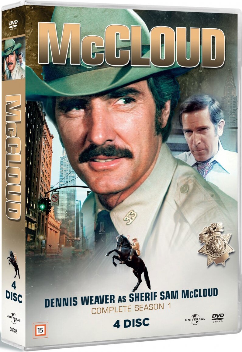 Mccloud - Sæson 1 - DVD - Tv-serie