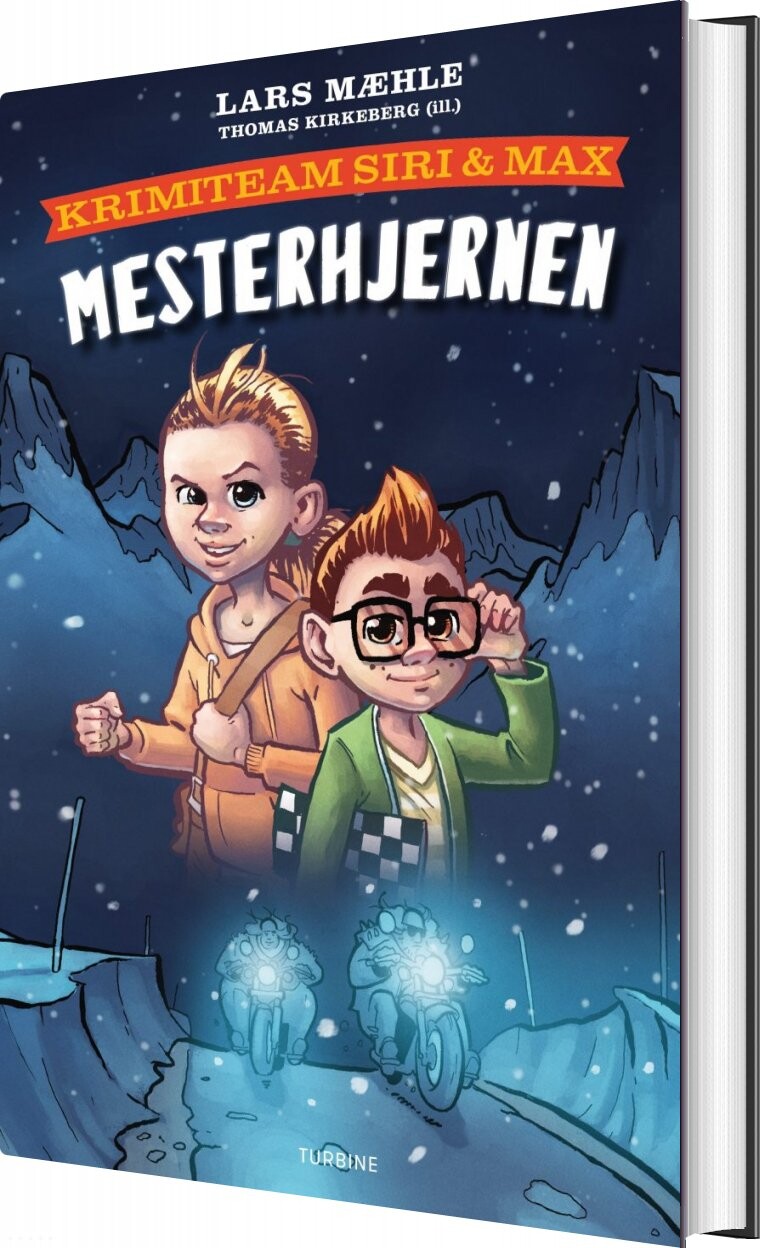 Mesterhjernen - Krimiteam Siri & Max - Lars Mæhle - Bog - Turbine
