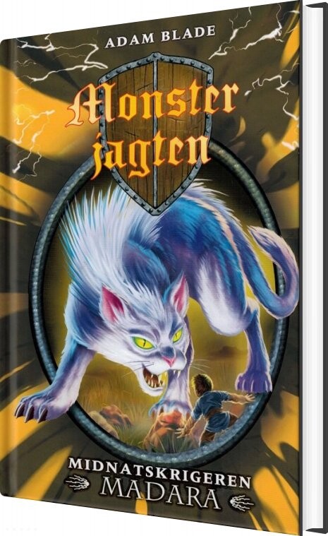 Monsterjagten 40 - Midnatskrigeren Madara - Adam Blade - Bog - Gads Børnebøger