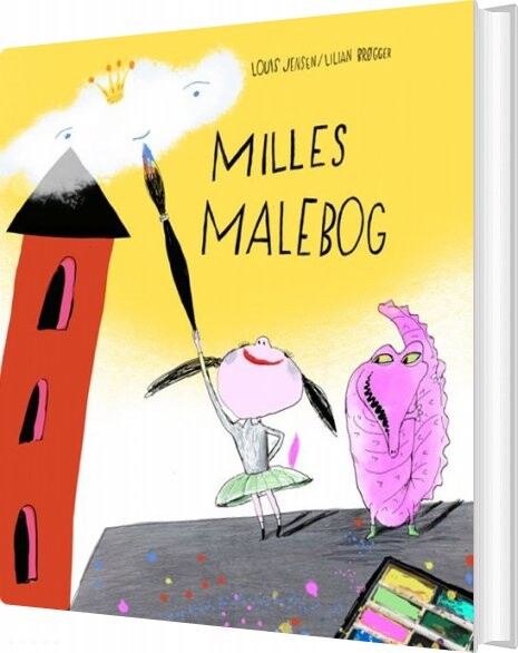Milles Malebog - Louis Jensen - Bog - Gyldendal
