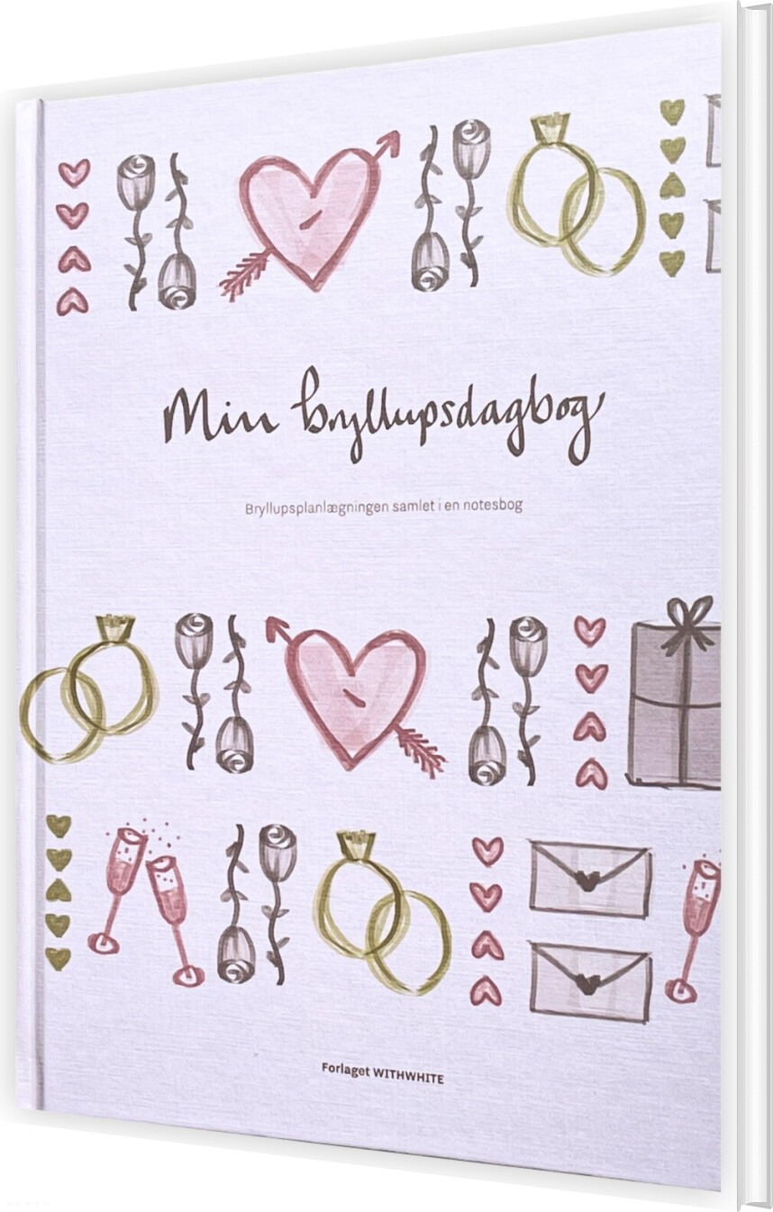 Min Bryllupsdagbog - Julie Dam - Bog - Withwhite