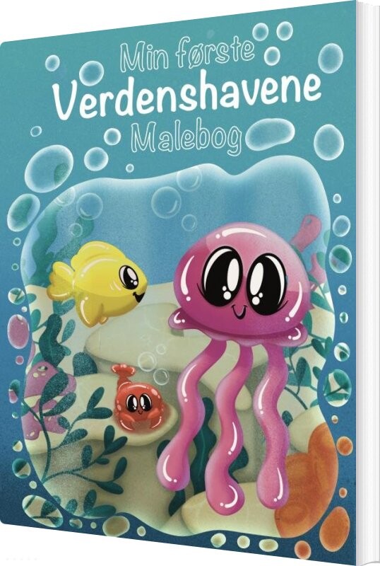 Min Første Malebog - Verdenshavene - Mia Maniell - Bog - Saxo Publish