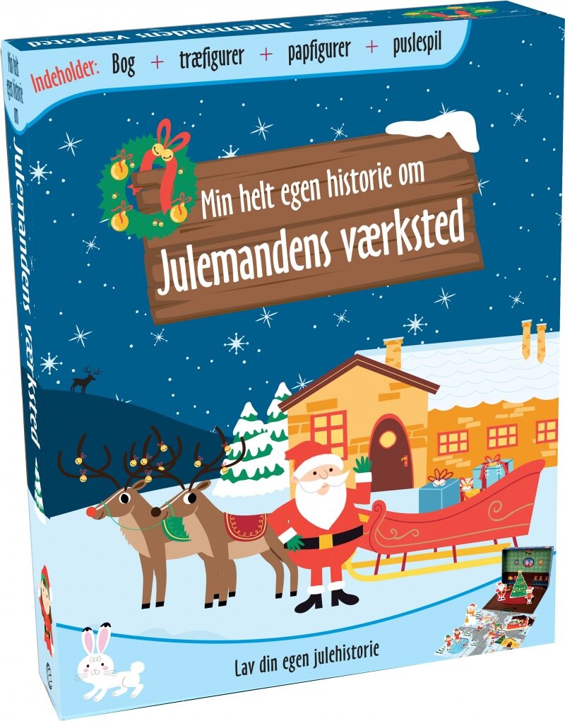 Min Helt Egen Historie Om Julemandens Værksted - Bog - Globe
