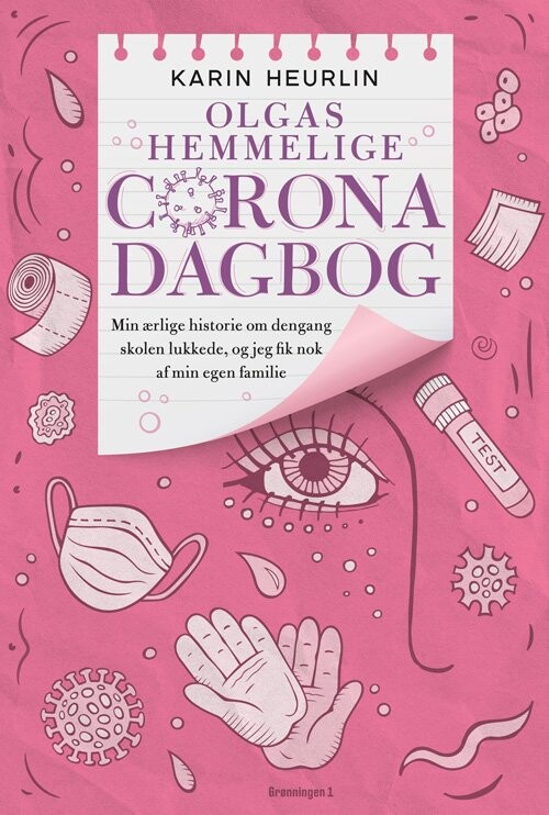 Olgas Hemmelige Corona-dagbog - Karin Heurlin - Bog - Grønningen 1
