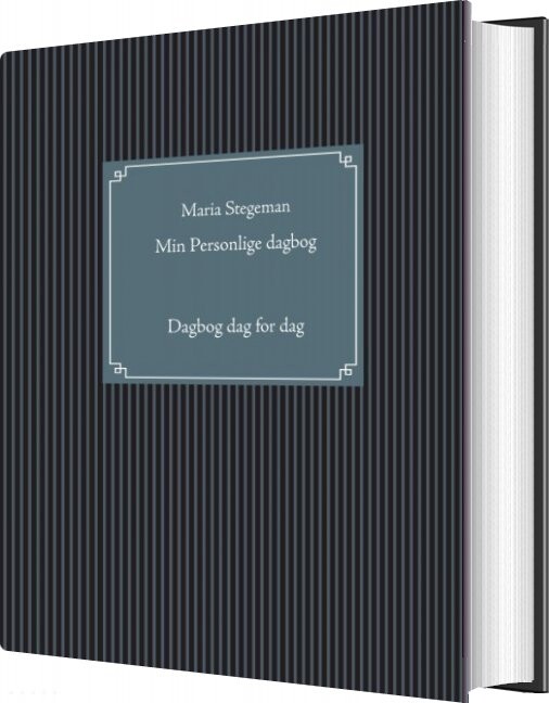 Min Personlige Dagbog - Maria Stegeman - Bog - Books On Demand
