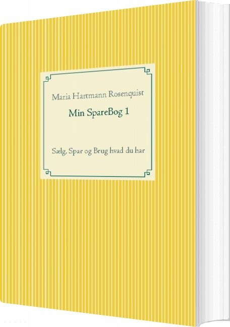 Min Sparebog 1 - Maria Rosenquist - Bog - Books On Demand