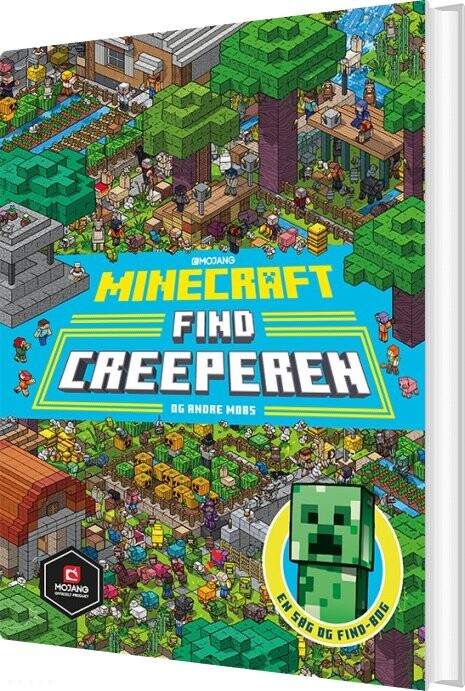 Minecraft - Find Creeperen - En Søg Og Find-bog - Bog - Forlaget Alvilda