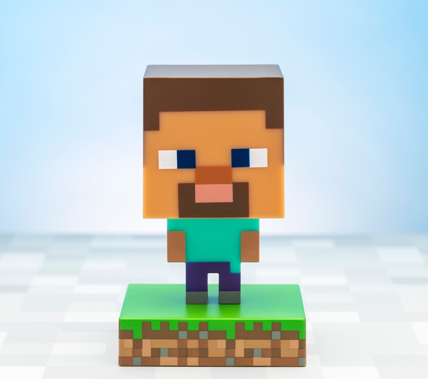 Minecraft Steve Figur Med Lys - Paladone
