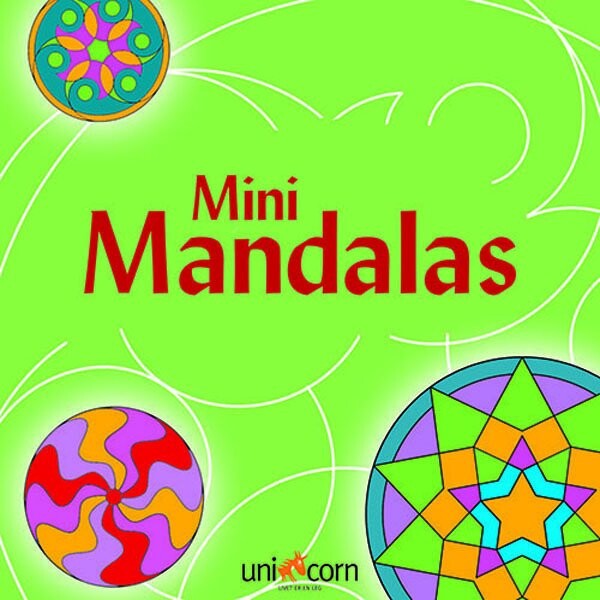 Mini Mandalas - Grøn - Bog - Unicorn
