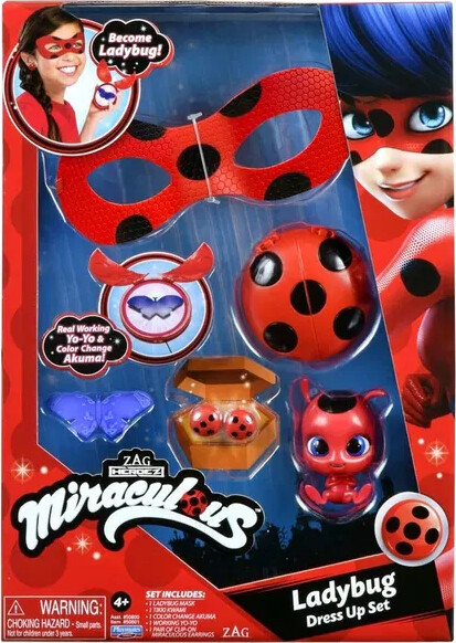 Miraculous - Ladybug Udklædning - Playmates Toys
