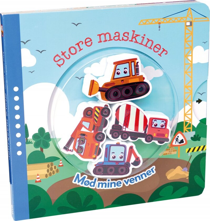 Mød Mine Venner Store Maskiner - Bog - Globe