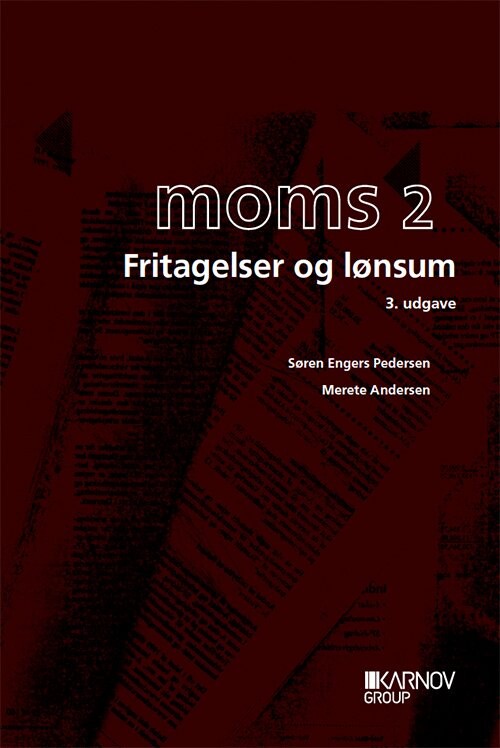 Moms 2 - Søren Engers Pedersen - Bog - Karnov Group