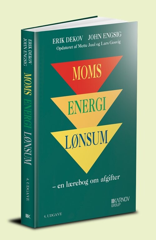 Moms - Energi - Lønsum - John Engsig - Bog - Karnov Group