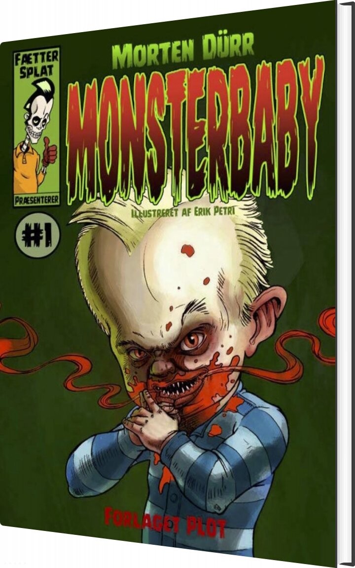 Monsterbaby - Morten Dürr - Bog - Forlaget Plot