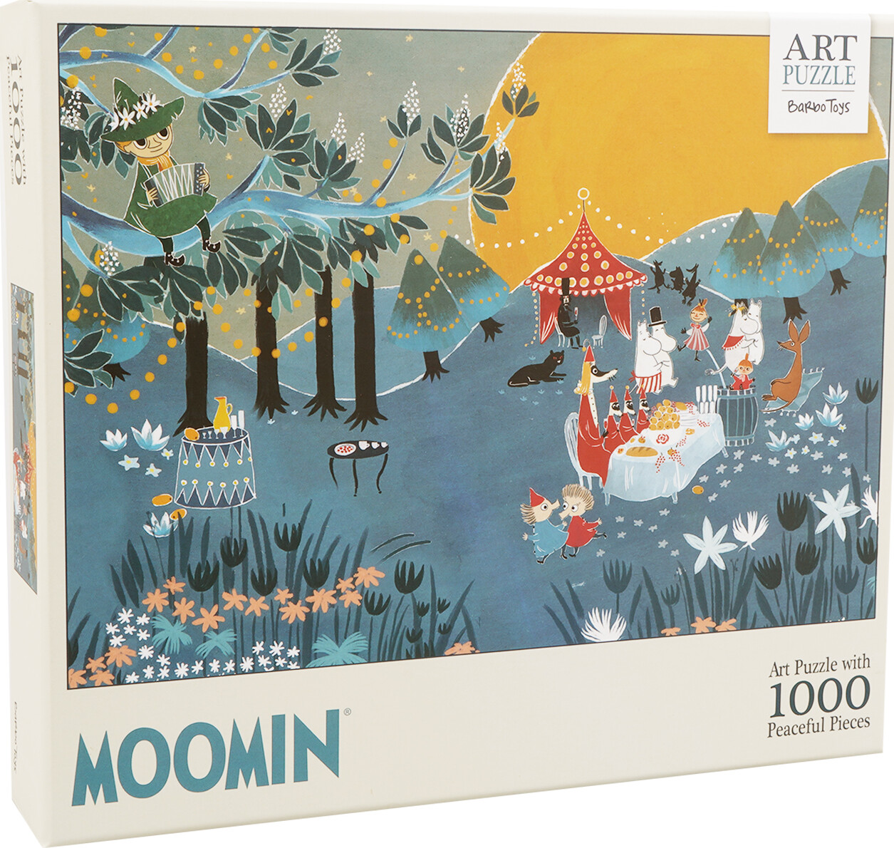 Mumi Puslespil - 1000 Brikker - Fest - Barbo Toys