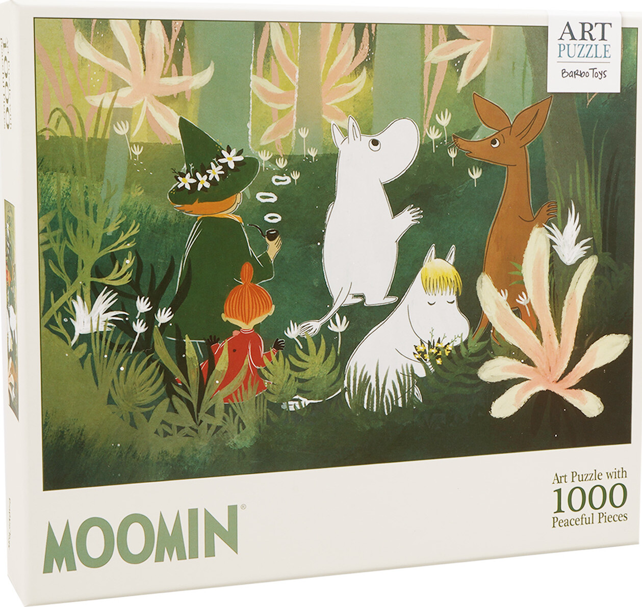 Mumi Puslespil - 1000 Brikker - Skoven - Barbo Toys