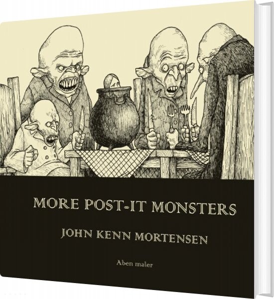 More Post-it Monsters - John Kenn Mortensen - English Book - Aben Maler