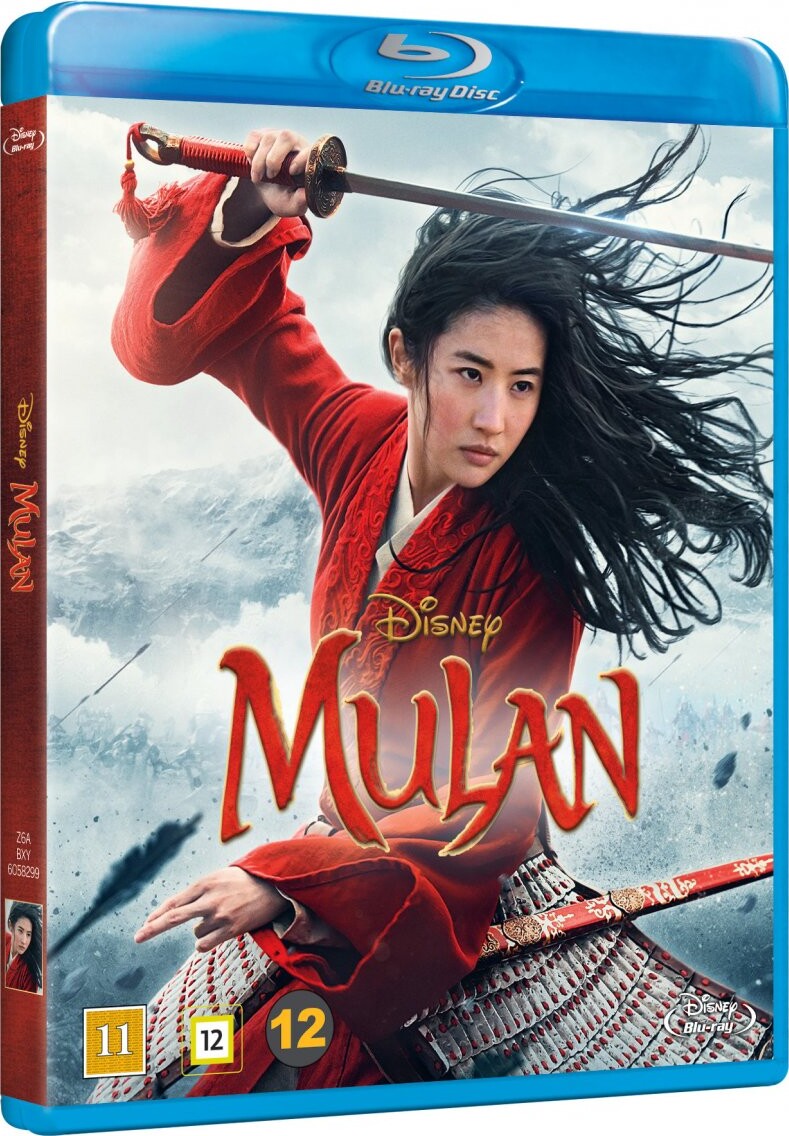 Mulan 2020 - Disney - Live-action - Blu-Ray