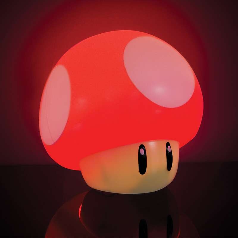 Svampeformet Super Mario Bordlampe - Paladone