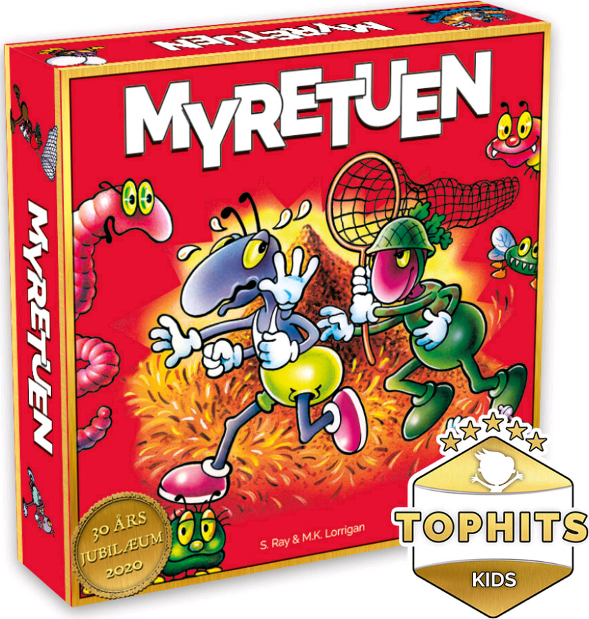 Myretuen Brætspil - Sjovt Spil Til 2-4 Personer - Goliath