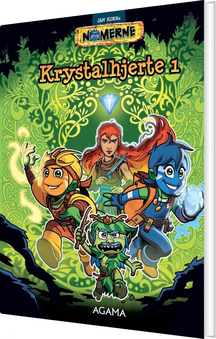 Nomerne: Krystalhjerte 1 - Lix 23 - Jan Kjær - Bog - Agama