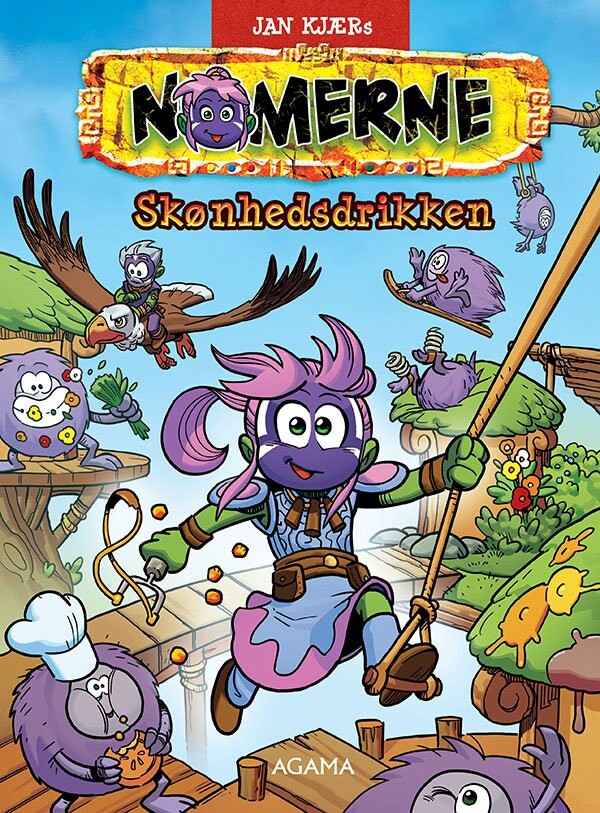 Nomerne: Skønhedsdrikken - Jan Kjær - Bog - Agama