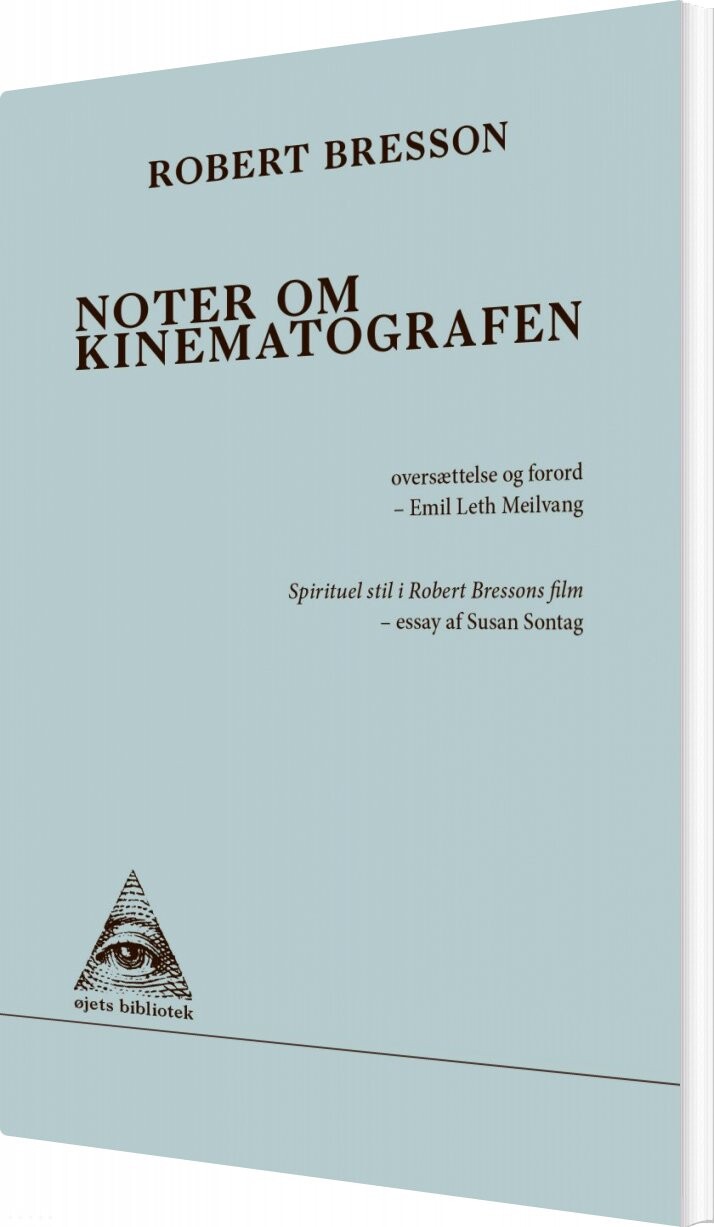 Noter Om Kinematografen - Robert Bresson - Bog - Antipyrine
