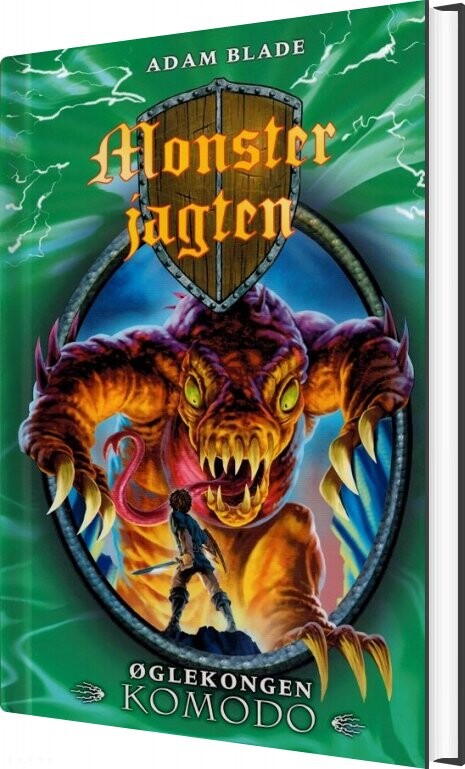 Monsterjagten 31 - øglekongen Komodo - Adam Blade - Bog - Gads Børnebøger