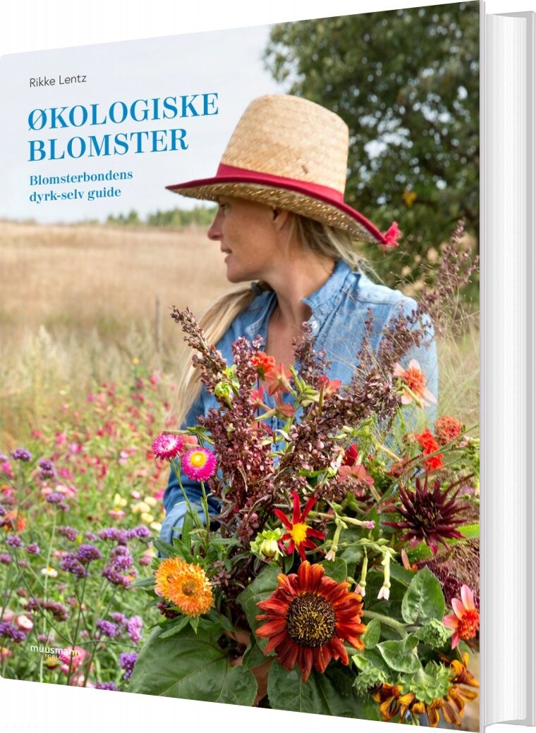 økologiske Blomster - Rikke Lentz - Bog - Muusmann Forlag