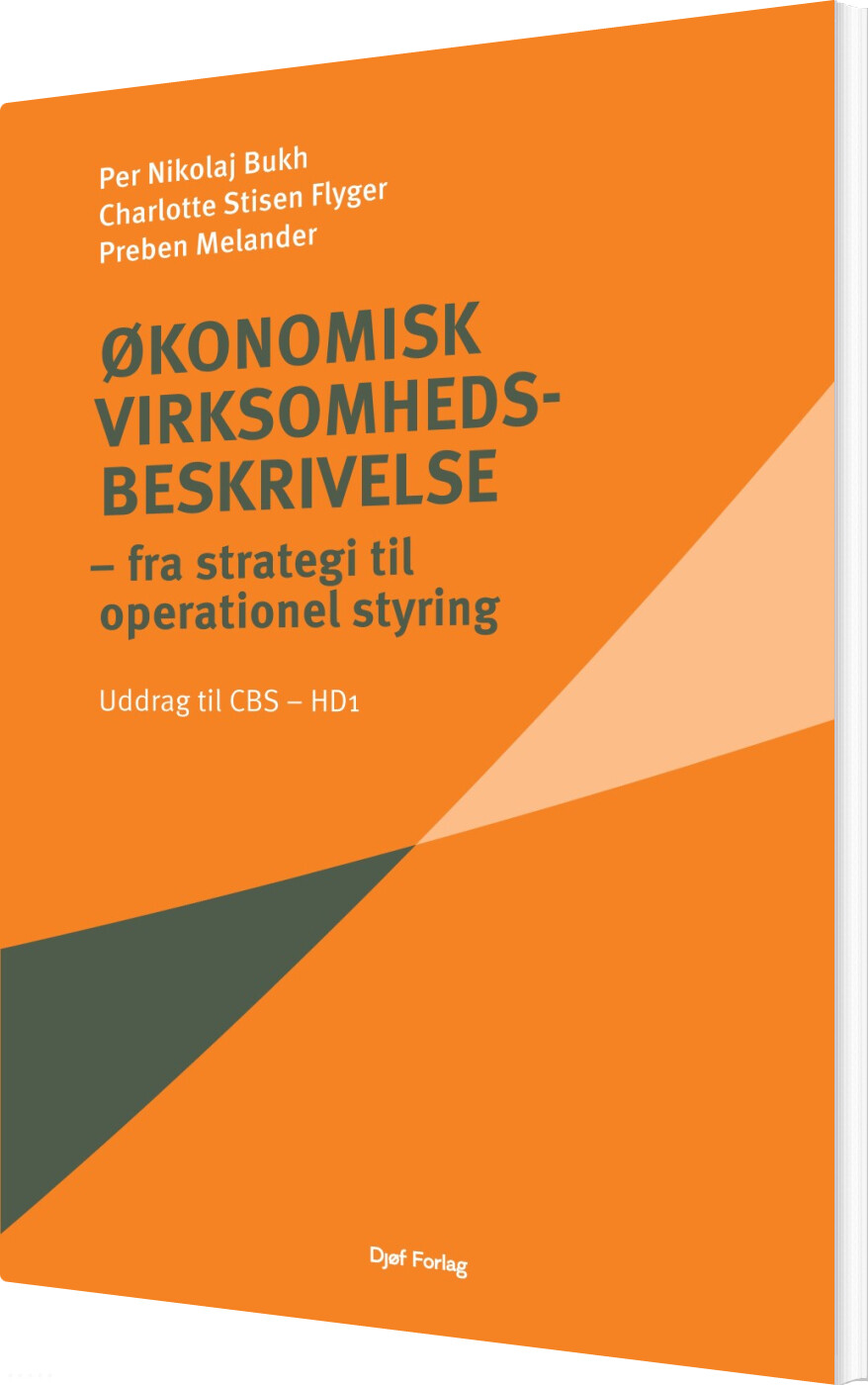 økonomisk Virksomhedsbeskrivelse - Uddrag - Charlotte Stisen Flyger - Bog - Djøf Forlag