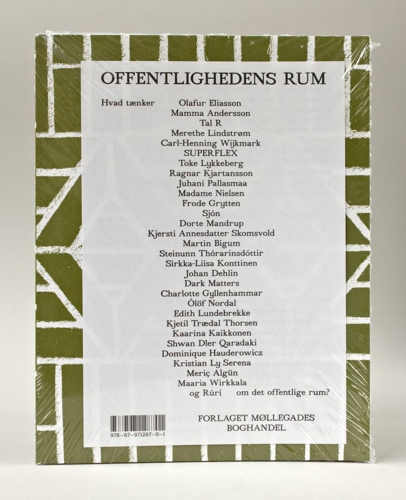 Offentlighedens Rum - Sjón - Bog - Forlaget Møllegades Boghandel